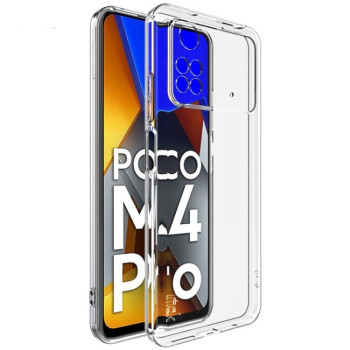 Противоударный чехол IMAK UX-5 Series на Xiaomi Poco M4 Pro 4G - прозрачный