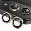 Защитное стекло на камеру ENKAY Aluminium для Samsung Galaxy  Flip 6 - золотое