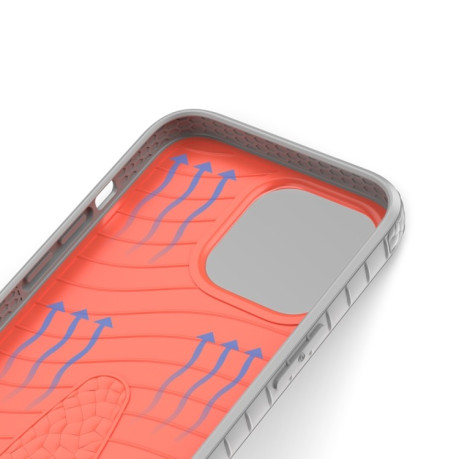 Чохол протиударний Mutural Coconut Series для iPhone 13 Pro - помаранчевий