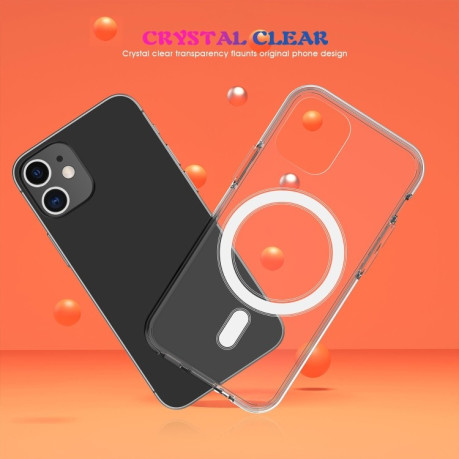 Противоударный чехол Ring Clear Crystal Magsafe для iPhone 11 Pro Max - прозрачный