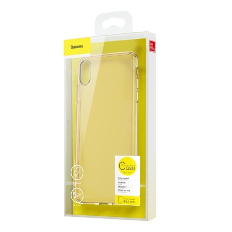 Чехол Baseus Simple series case на iPhone Xs Max золотой