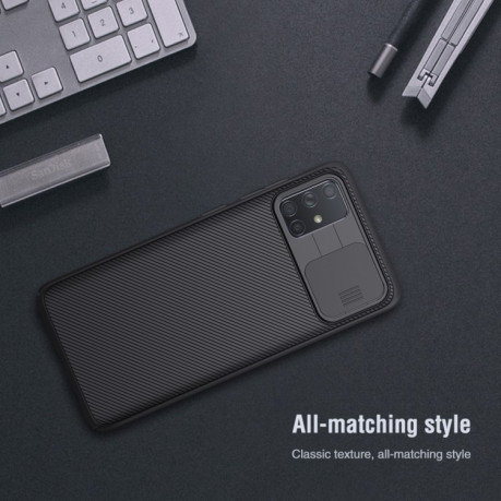 Протиударний чохол NILLKIN Mirror Series Samsung Galaxy A71 - чорний