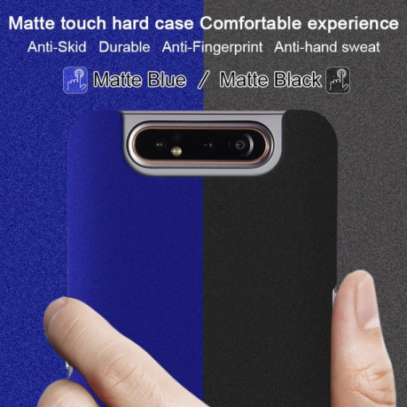 Чохол IMAK Matte Touch Cowboy для Samsung Galaxy A80-синій