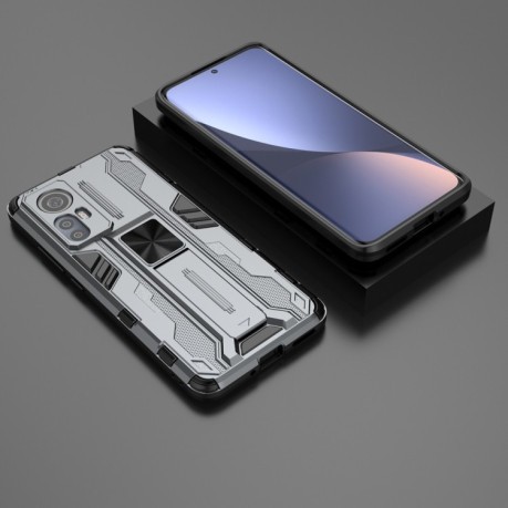 Противоударный чехол Supersonic для Xiaomi Mi 12 - серый