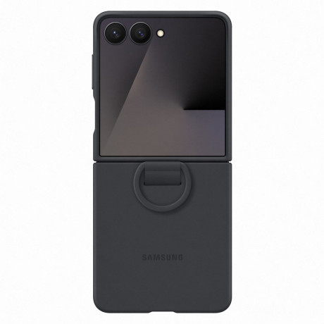 Оригинальный чехол Samsung Ring Case на Samsung Galaxy Flip 7 - Black(EF-PF766TBEGWW)