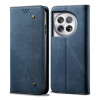 Чохол книжка Denim Texture Casual Style на OnePlus 12 - синій