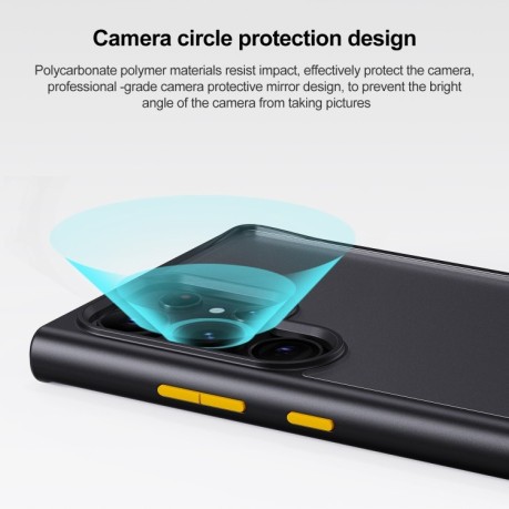Протиударний чохол Skin Feel Series на Samsung Galaxy S23 Ultra 5G - чорний