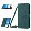 Чохол-книжка Skin Feel Heart Amile для OPPO A58 4G - зелений