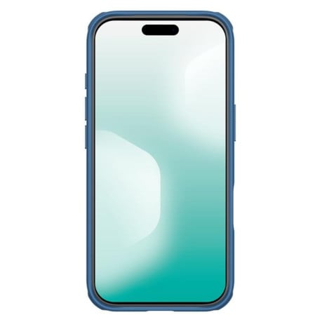 Чехол NILLKIN Frosted Shield Pro гибрид с матовым покрытием на iPhone 17 Pro Max - синий