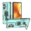Противоударный чехол Metal Kickstand TPU Hybrid PC для Realme 15 Pro 5G — зелёный