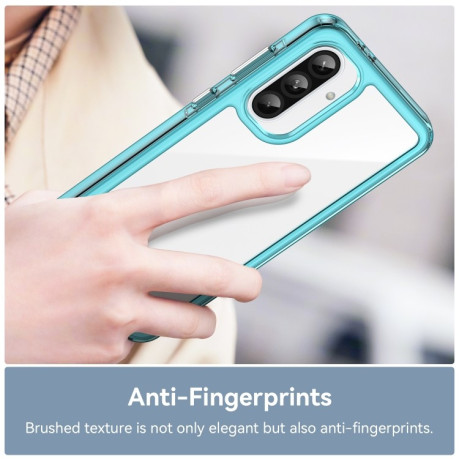 Противоударный чохол Colorful Acrylic Series для Samsung Galaxy A56 5G - синий