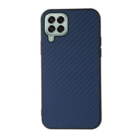 Противоударный чехол Carbon Fiber Skin для Samsung Galaxy M33 5G - синий