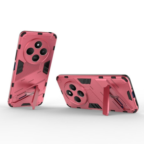 Протиударний чохол Punk Armor для Xiaomi Redmi 14C 4G/Poco C75/Redmi A4 5G - світло-червоний
