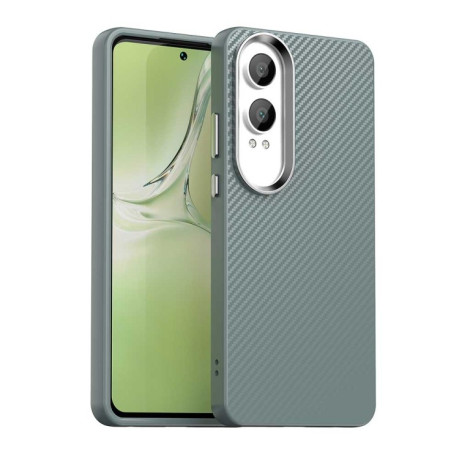 Ударозащитный чехол Carbon Fiber Series IMD на OnePlus Nord CE4 Lite 5G - серый