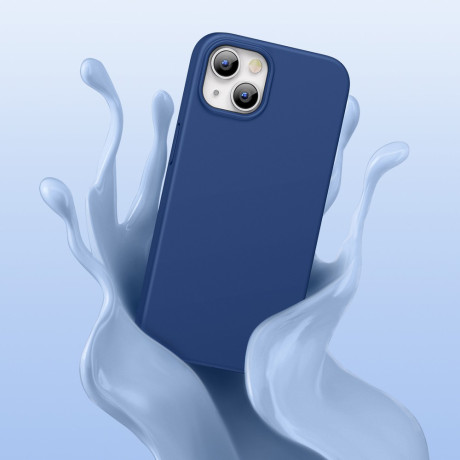 Оригінальний силіконовий чохол Ugreen Flexible Rubber для iPhone 14/13 - синій