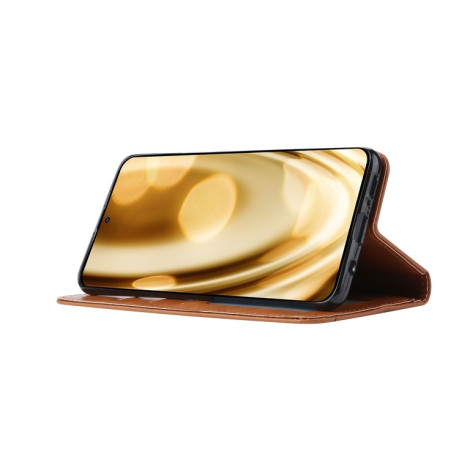 Чехол-книжка Knead Skin Texture на Samsung Galaxy A51 -красный