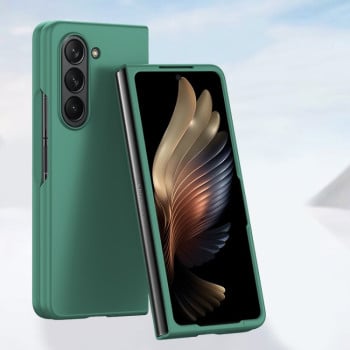 Протиударний чохол Skin Feel PC Full Coverage Shockproof для Samsung Galaxy Fold 6 - зелений
