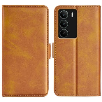 Чохол-книжка із двосторонньою магнітною застібкою на Realme C71 4G - жовтий