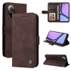 Чехол-книжка Skin Feel Life Tree для Realme C67 4G Global - коричневый