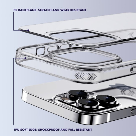 Протиударний чохол iPAKY Star King Series на iPhone 14 Pro Max - прозорий