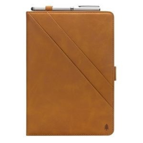 Шкіряний чохол-книжка Double Holder на iPad 9.7 2018 /2017 / Pro 9.7/ Air 2 / Air -коричневий