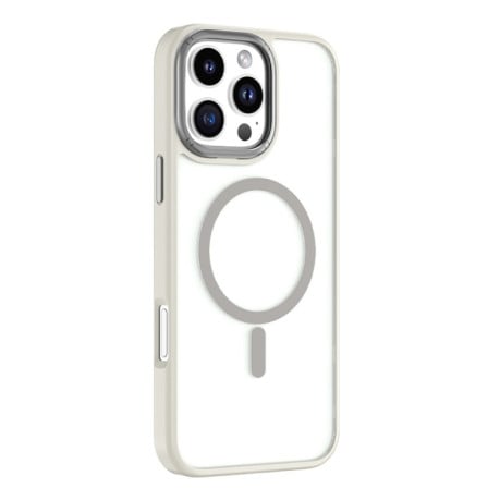 Чохол Mutural Skin Feel Series Frosted MagSafe Magnetic для iPhone 16 Pro - сірий