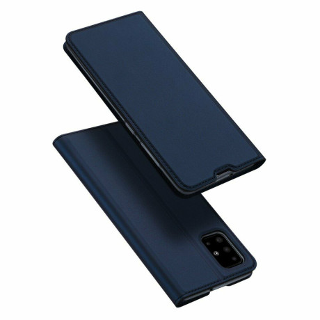 Чохол-книжка DUX DUCIS Skin Pro Series на Samsung Galaxy A51- темно-синій
