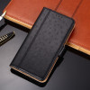 Чехол-книжка Ostrich Texture для Xiaomi Redmi 9A - черный