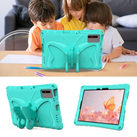 Противоударний чехол Butterfly Bracket EVA для Xiaomi Redmi Pad 2 /SE 11 2025 - зелений