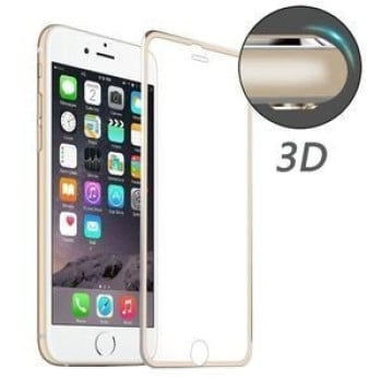 Захисне 3D Скло на весь Екран Enkay 0.26mm 9H Золоте для iPhone 6/ 6s
