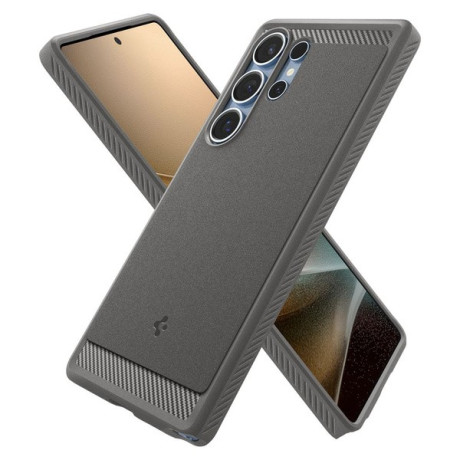Оригинальный чехол Spigen Rugged Armor Mag MagSafe для Samsung Galaxy S25 - Gray