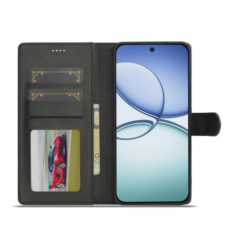 Чехол книжка LC.IMEEKE Calf Texture на Xiaomi 15T 5G - черный