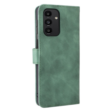 Чехол-книжка Solid Color Skin Feel на Samsung Galaxy A13 4G - зеленый