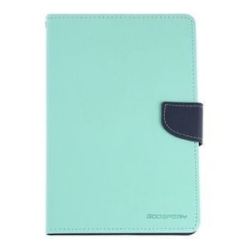 Чехол- книжка MERCURY GOOSPERY FANCY DIARY на iPad Mini 5 2019/mini 4- мятно-синий
