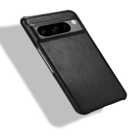 Чохол  Litchi Texture для Google Pixel 8 Pro - чорний