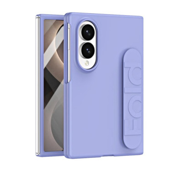 Чохол Skin Elastic Wrist Grip Back Cover на Samsung Galaxy Fold8 5G — фіолетовий