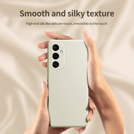 Противоударный чехол Imitation Liquid Silicone для Samsung Galaxy A05S - синий