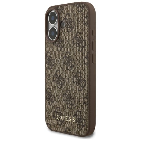 Оригінальний чохол Guess 4G Classic на iPhone 17 - Brown