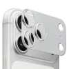 Защита камеры XDCASE Titanium Alloy Hollow Camera Lens(без линз) на iPhone 17 Pro Max - серебристый