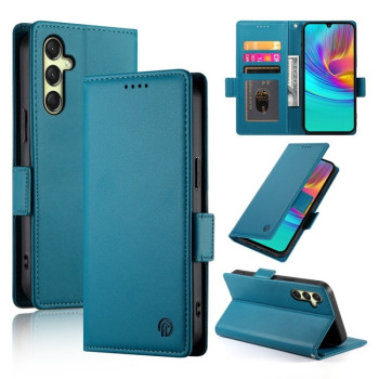 Чохол-книжка Side Buckle Magnetic Frosted Leather для Samsung Galaxy A16 5G - синій