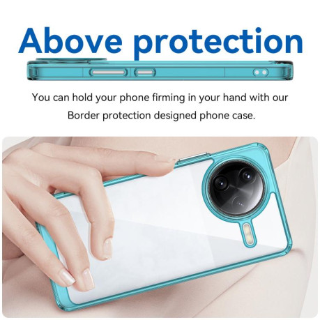 Противоударный чохол Colorful Acrylic Series для Xiaomi Poco F7 Ultra - синий