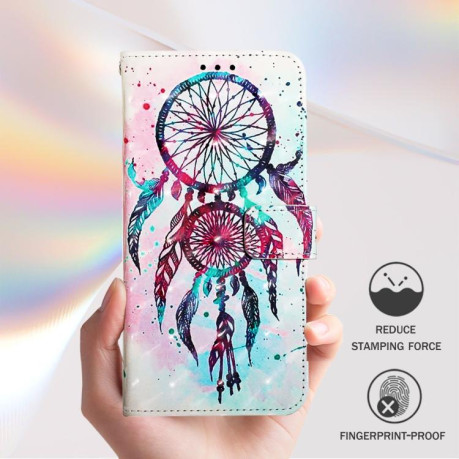 Чохол-книжка 3D Painting для Xiaomi Redmi Note 14 Pro 5G/Poco X7 - Color Drop Wind Chimes