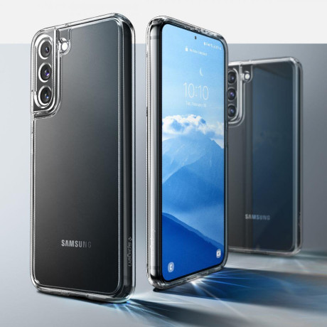 Оригінальний чохол Spigen Ultra Hybrid для Samsung Galaxy S22 - Crystal Clear