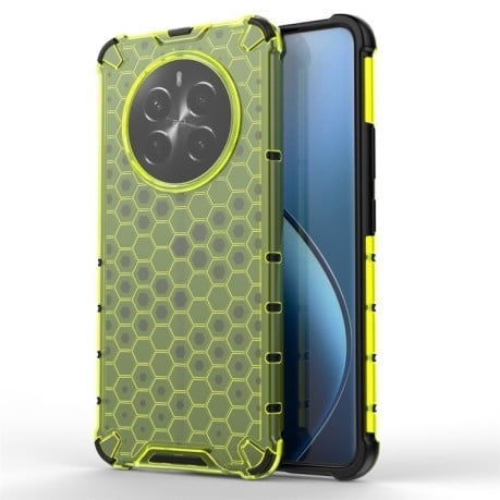 Протиударний чохол Honeycomb на Realme 12 Pro / 12 Pro+ - зелений