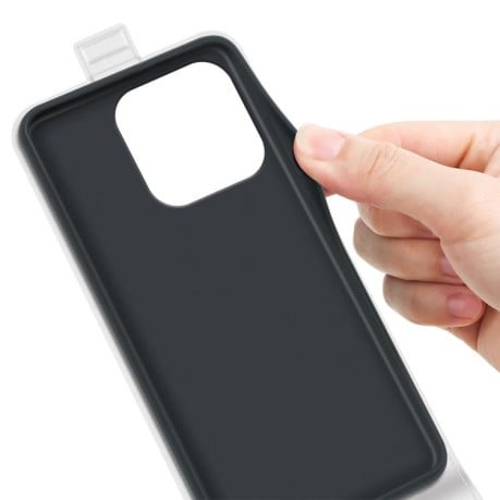 Чехол Cross Leather Ring Vertical Zipper Wallet для Motorola Edge 60 Pro - білий