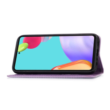 Чохол-книжка Dream Catcher Printing Samsung Galaxy A52/A52s - фіолетовий