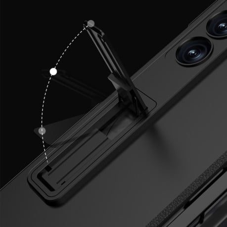 Протиударний чохол GKK Coverage Magnetic Fold with Pen Slot, No Included Pen для Samsung Galaxy Fold 6 - чорний