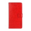 Чехол-книжка idewei Crazy Horse Texture на Xiaomi Redmi 9T - красный