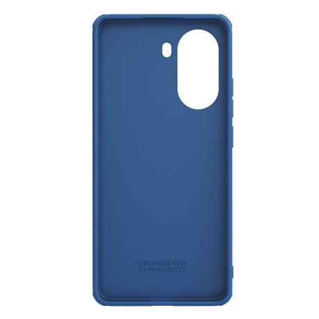 Противоударный чехол NILLKIN Super Frosted для Xiaomi Poco X7 Pro - синий