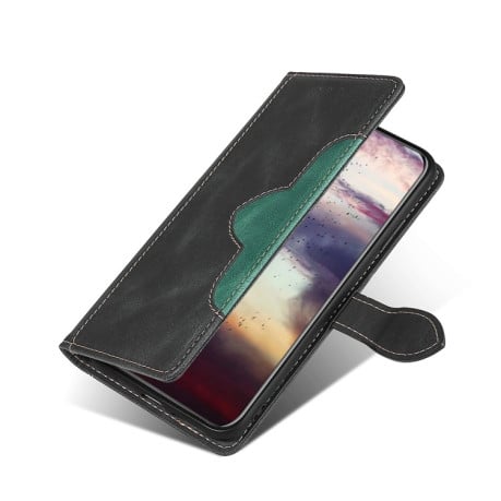 Чехол-книжка Skin Feel Straw Hat для Xiaomi Redmi Note 12 Pro 5G/Poco X5 Pro - черный